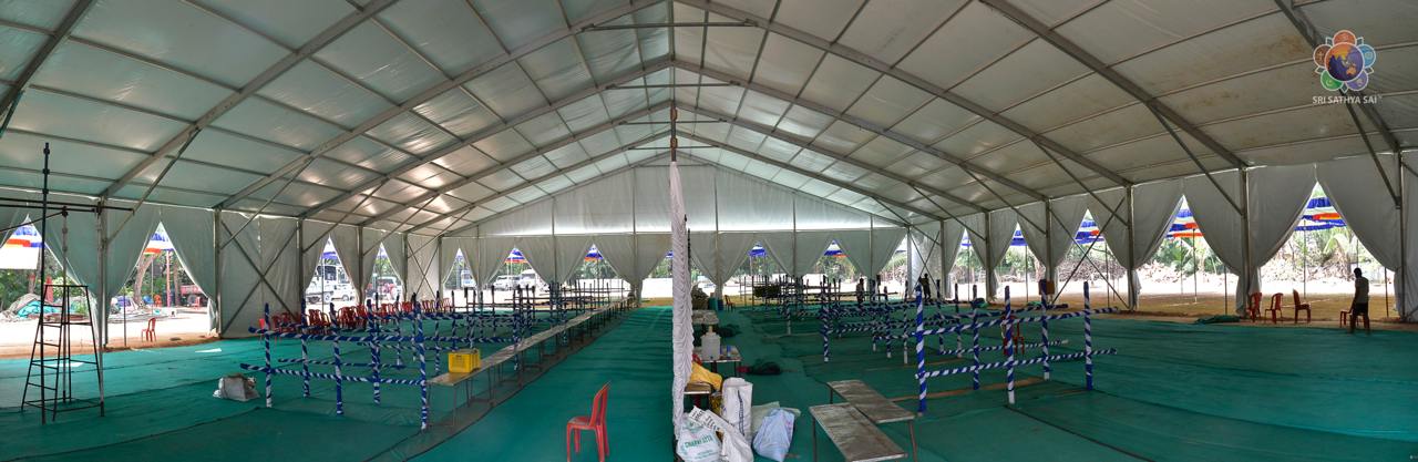 Maha Anna Prasadam – Food Courts – Bhagawan’s 99th Birthday Celebrations – 17th November 2024