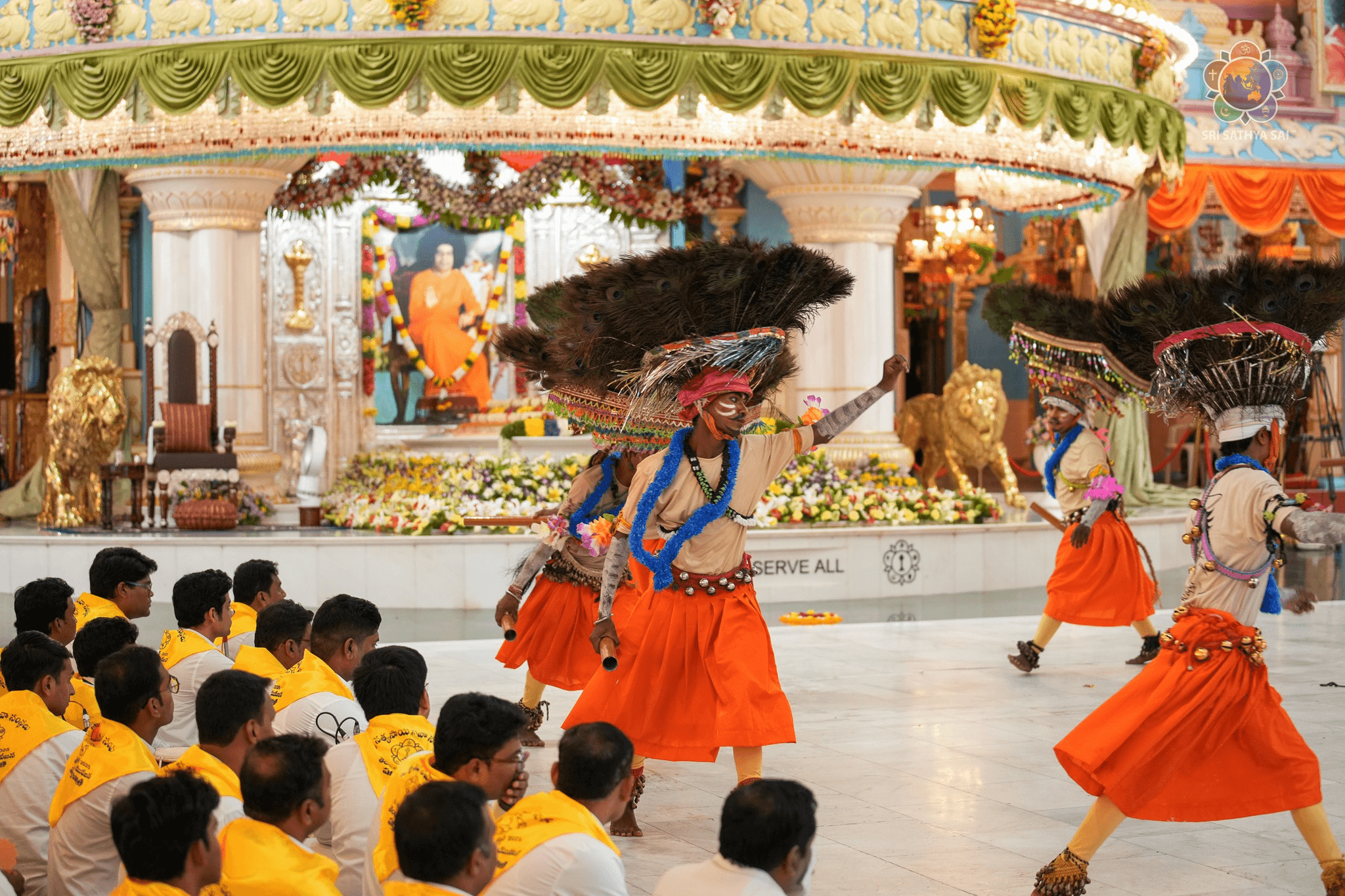 Cultural Folk Dances by the Sai Youth from Telangana | April 5, 2025