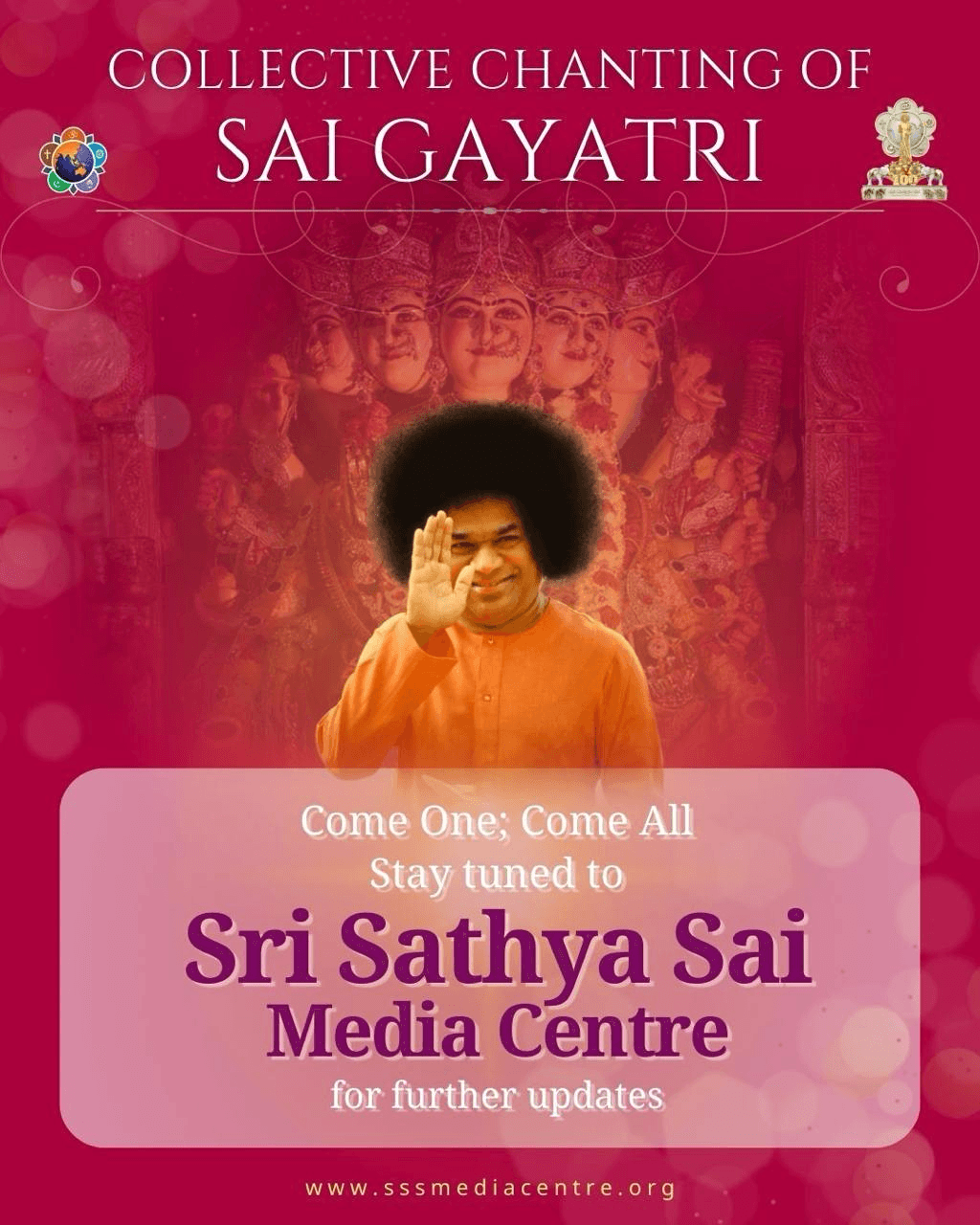 Collective Chanting of Sai Gayatri for Global Peace & Harmony