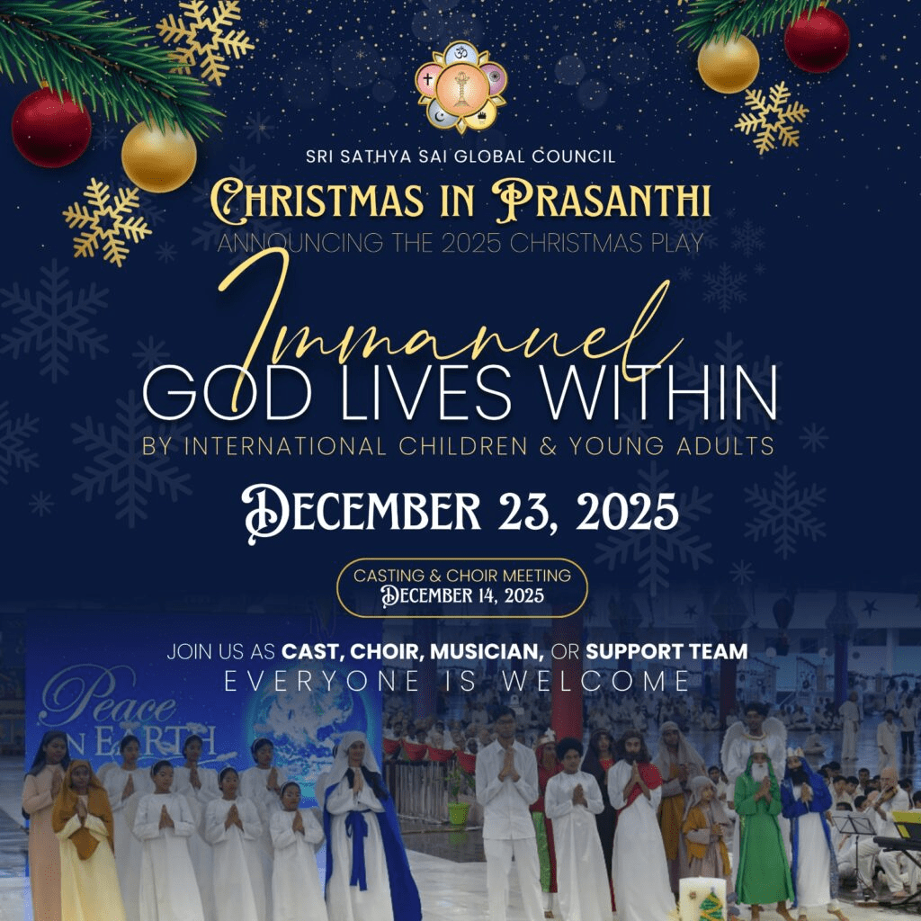 Christmas 2025 in Prashanti Nilayam | International Children’s and Young Adults’ Choir