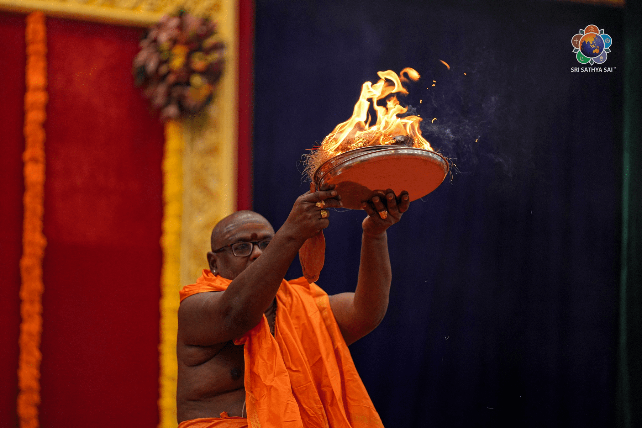 Commencement of Veda Purusha Saptaha Jnana Yajna – Sep 26, 2025