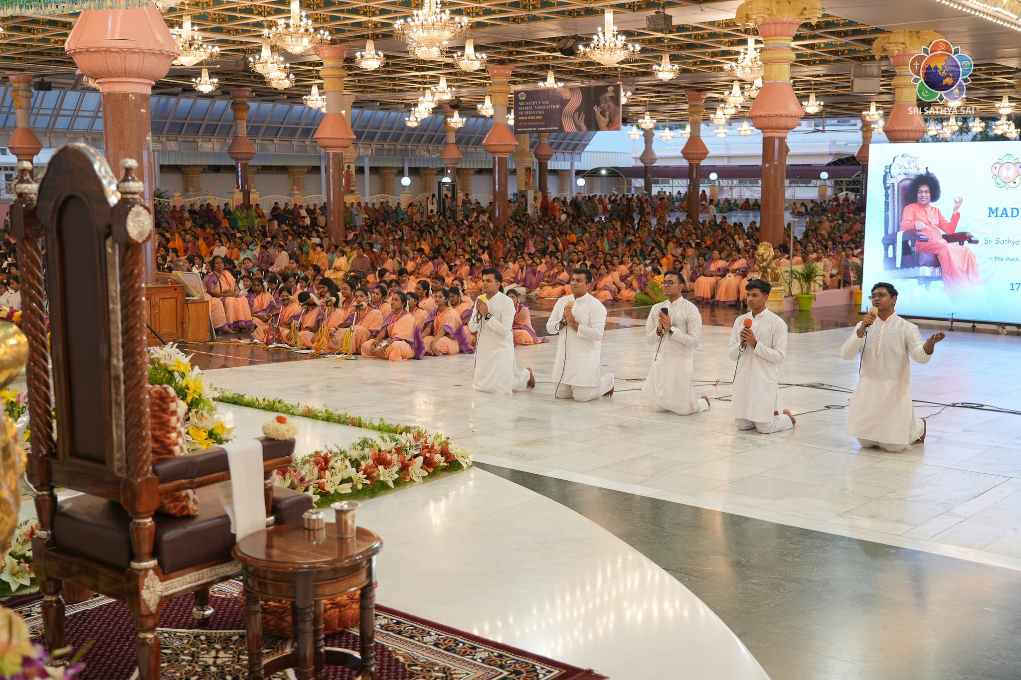 Pilgrimage to Prasanthi by devotees from Malaysia – Zone 5, SSSGC | Day 1 | Sep 17, 2025