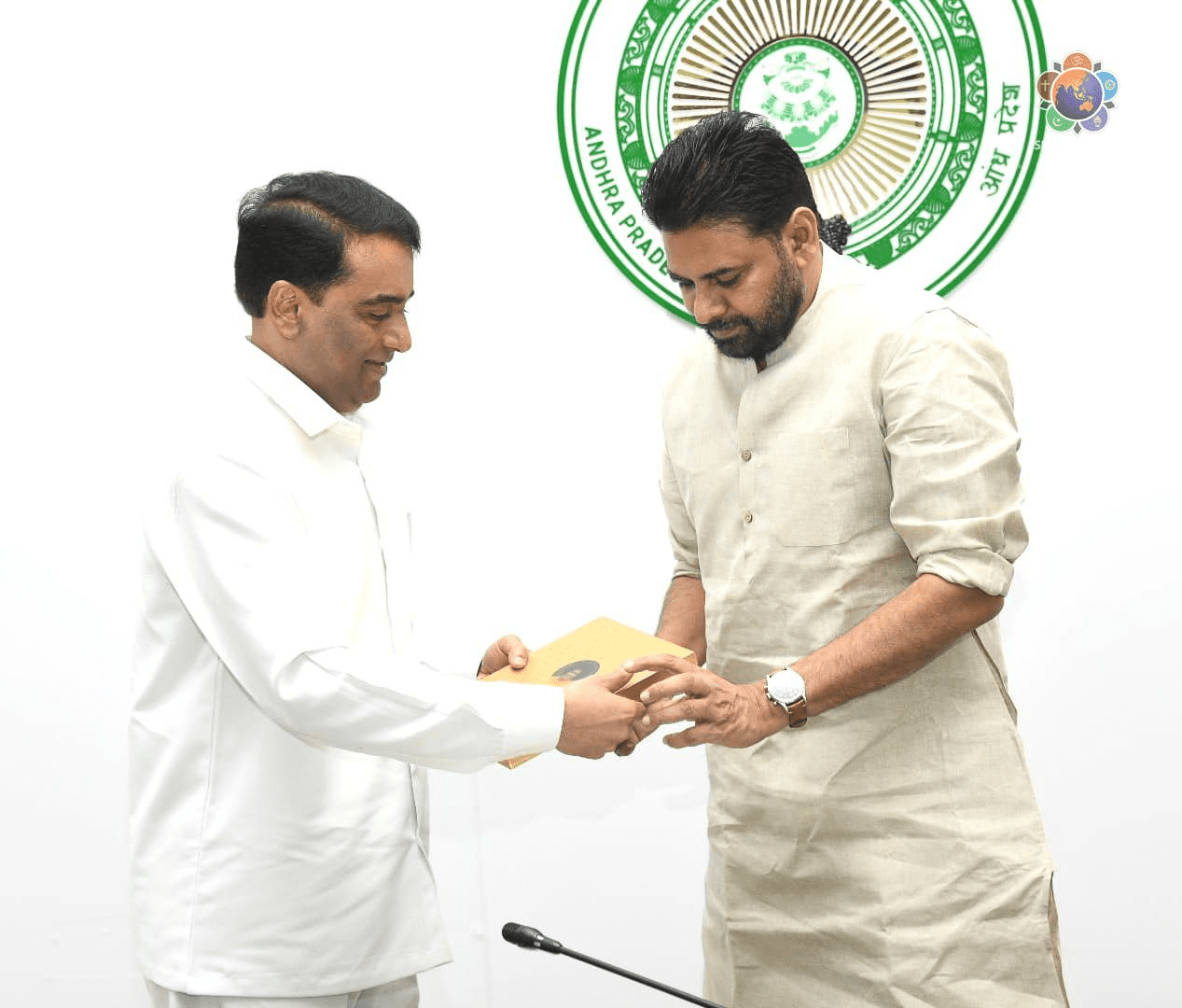 Trustees of Sri Sathya Sai Central Trust invite the Hon’ble Governor and Deputy Chief Minister of Andhra Pradesh for Bhagawan’s Centenary Celebrations | October 28, 2025