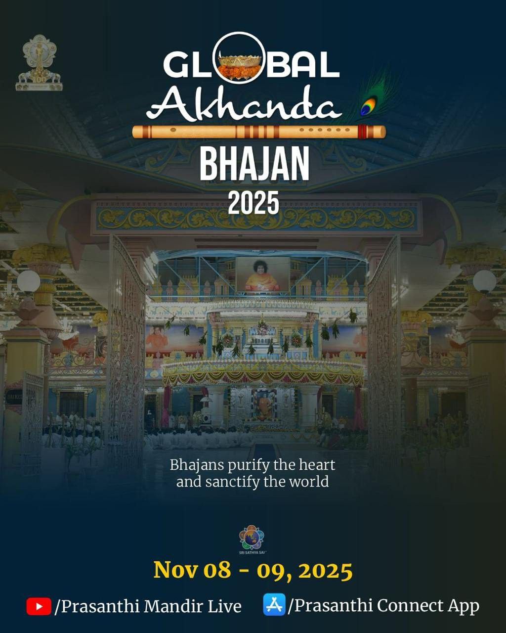🌟 GLOBAL AKHANDA BHAJAN 2025 – LIVE 🌟🇪🇺 🇬🇧 Zone 6 Broadcast Timings 🎥