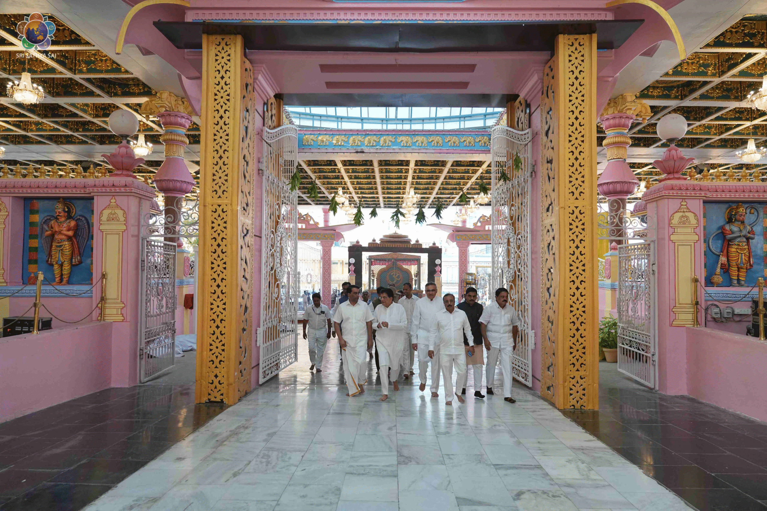 Mr Piyush Goyal | Hon’ble Union Minister of Commerce & Industry, Govt. of India, Visits Prasanthi Nilayam, Sai Kulwant Hall | Nov 15, 2025