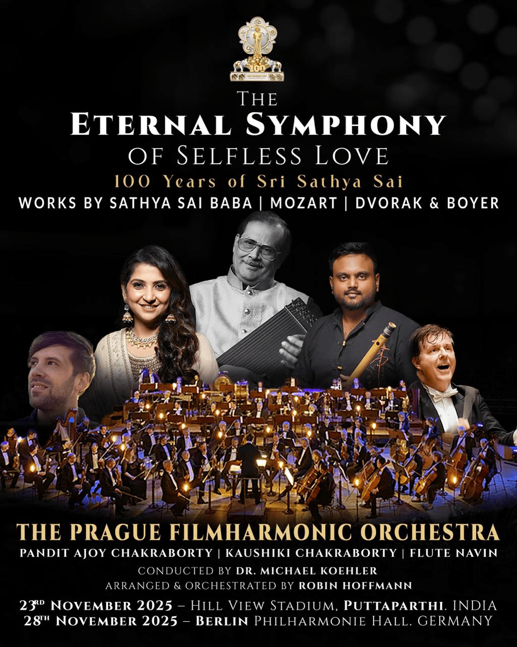 The Eternal Symphony of Selfless Love | Nov 23, 2025 | Sri Sathya Sai Hill View Stadium