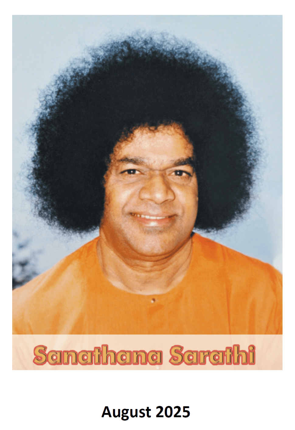 Sanathana Sarathi auf Deutsch – August 2025