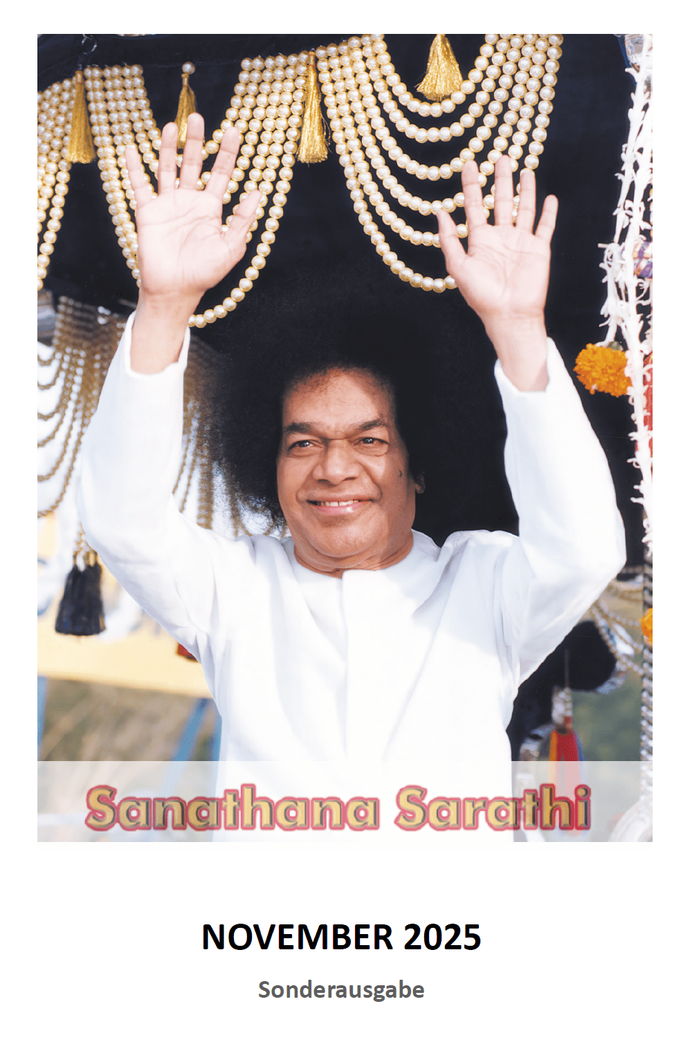 Sanathana Sarathi auf Deutsch – November Sonderausgabe 2025