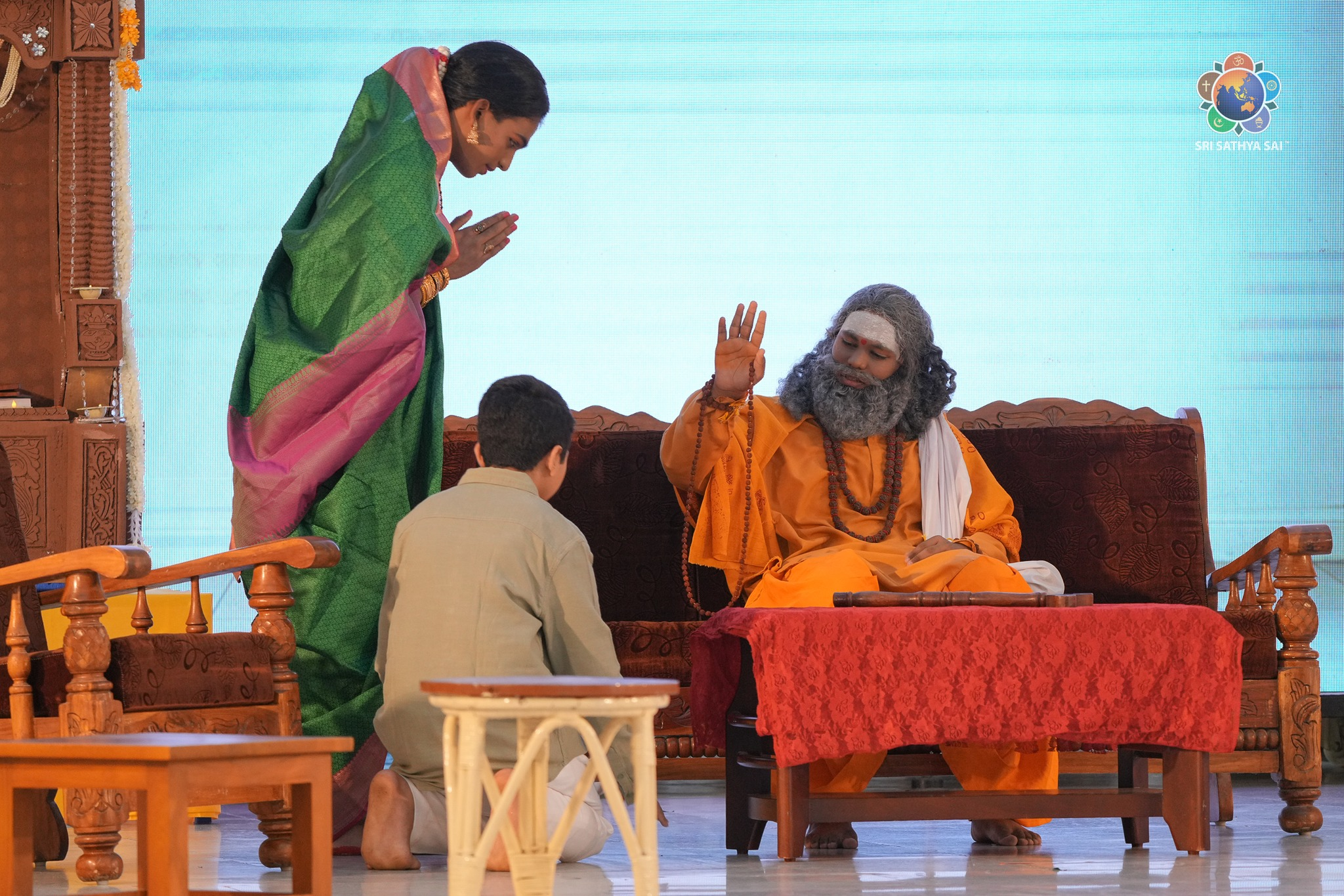 यत् कथितं तत् कार्ये नियुज्यते? | Do We Practice What We Preach? | Sanskrit Drama Presentation by the Boys from Sri Sathya Sai Higher Secondary School | Jan 26, 2026