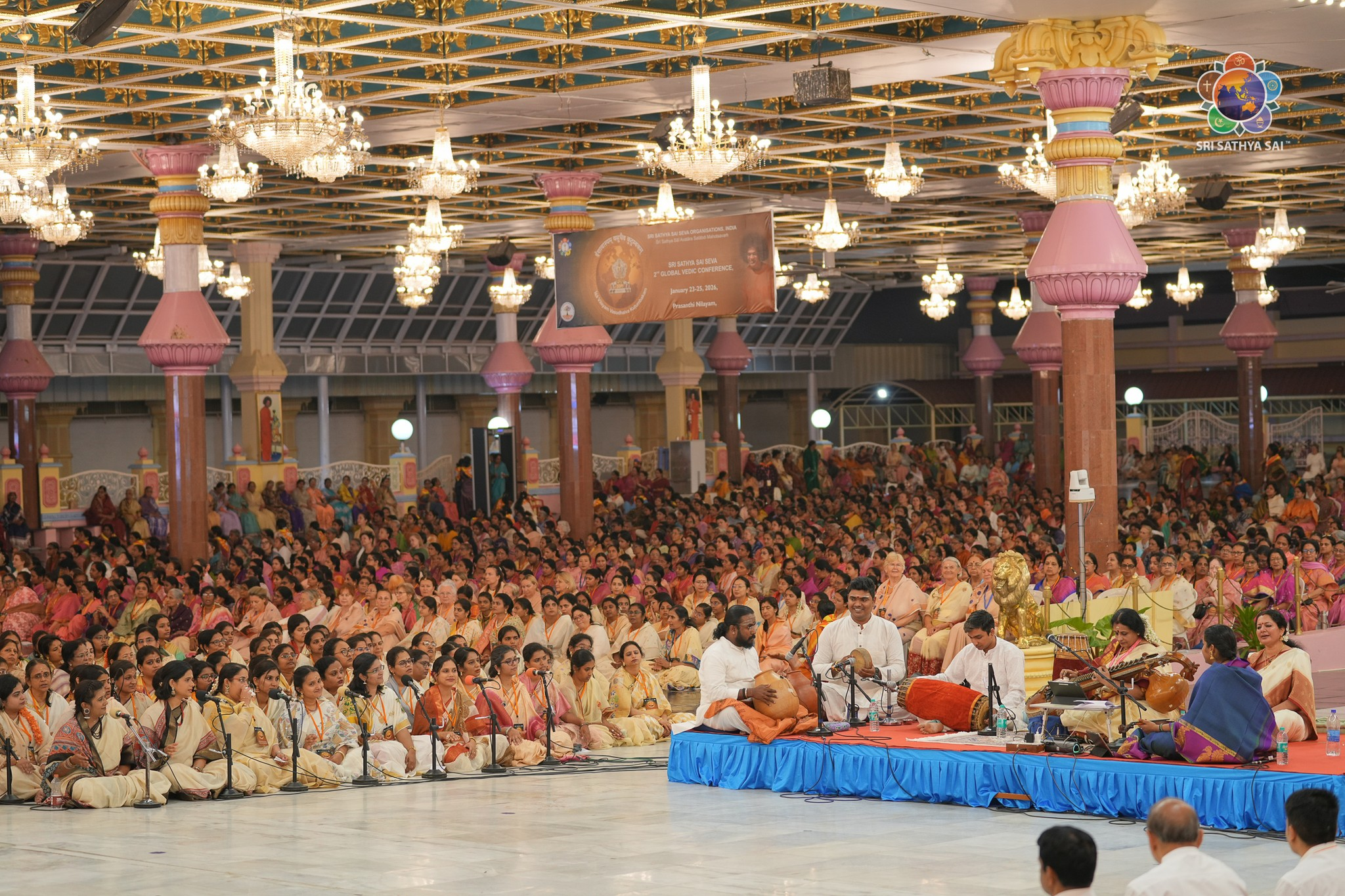 2nd Global Vedic Conference | Devotional Music Program by Dr Anuradha Mahesh | Day 1 – Evening Session | Jan 23, 2026