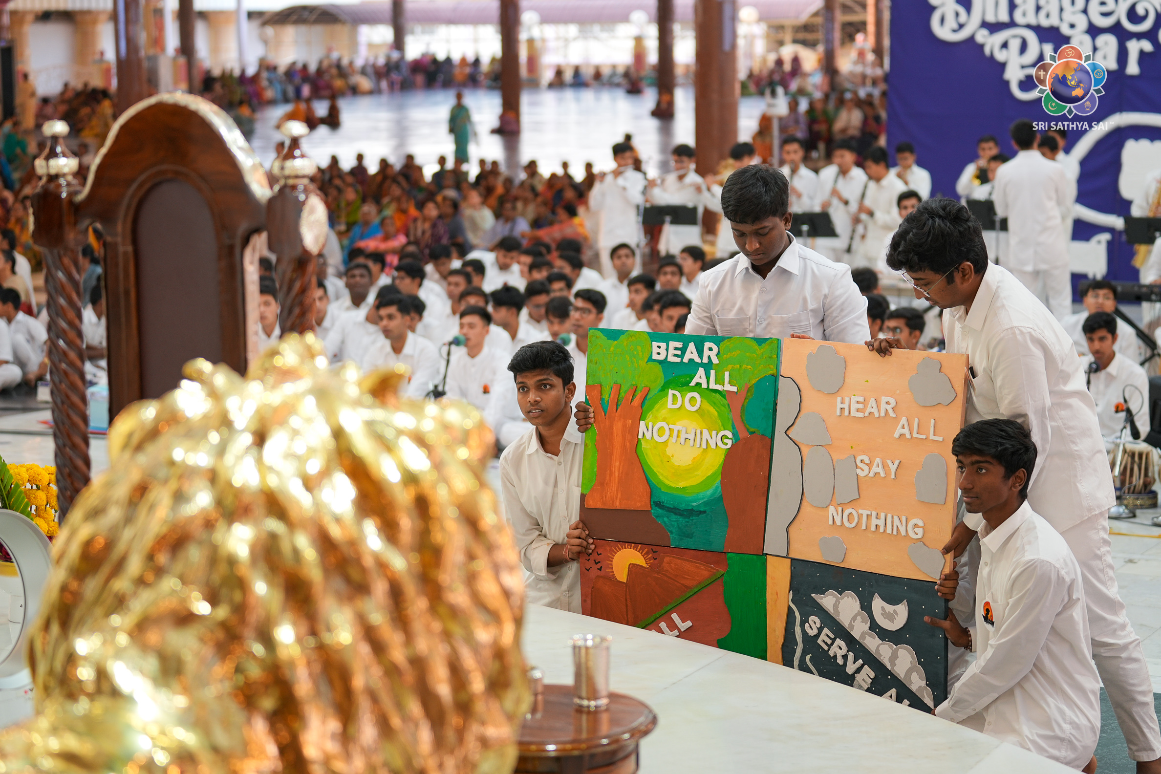 Gratitude Program by the students from Prasanthi Nilayam Campus, SSSIHL | Mar 15, 2026