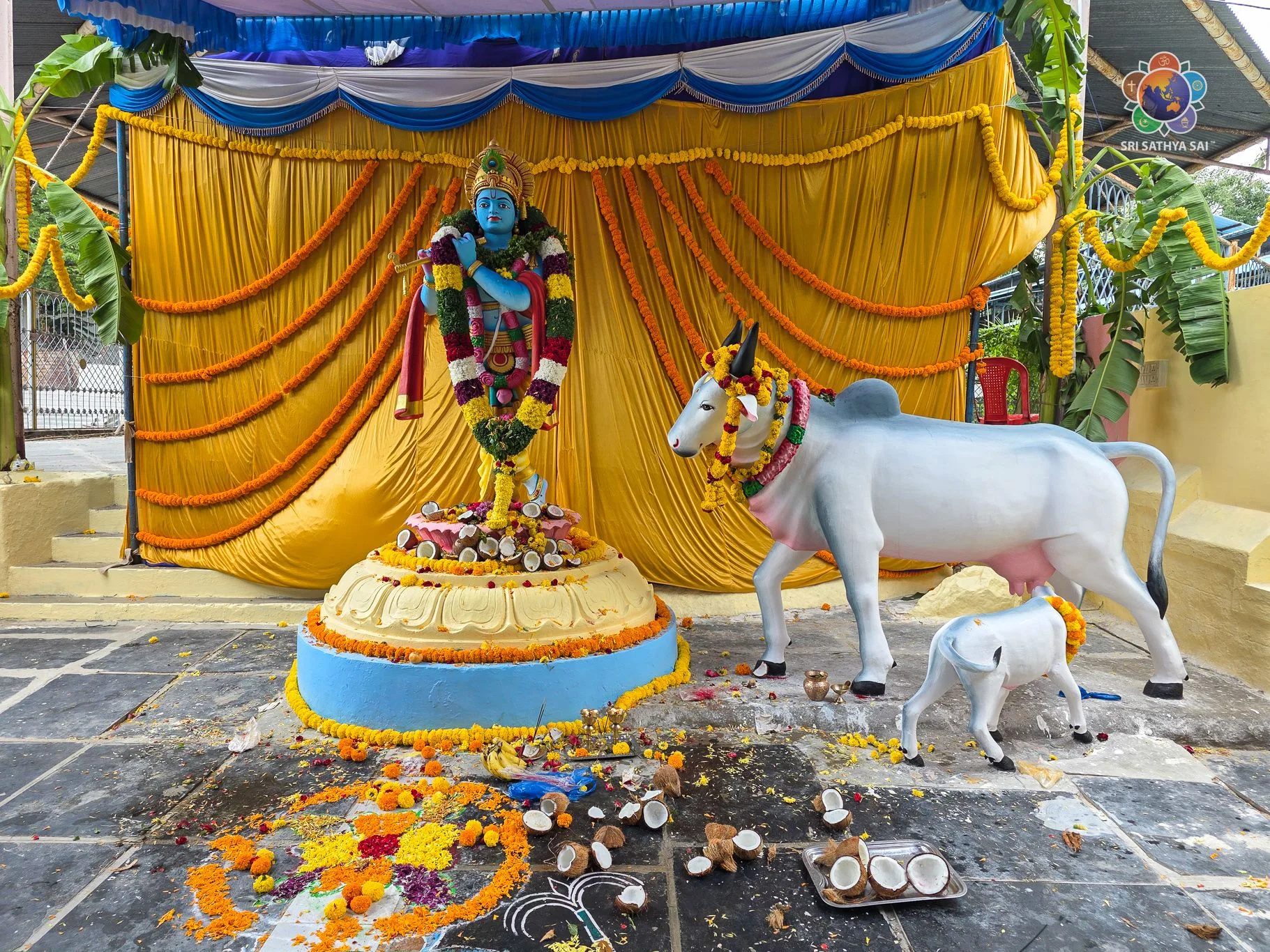 Installation and Unveiling of Krishna Idol at Sri Sathya Sai Gokulam | Sep 4, 2026